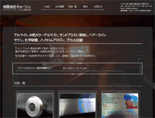 Tablet Screenshot of anodizing.jp