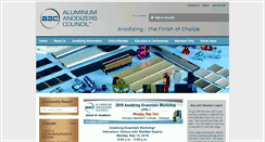 Desktop Screenshot of anodizing.org
